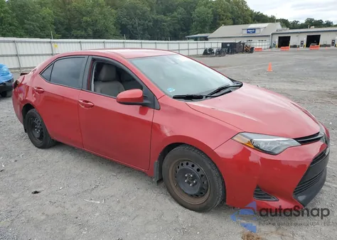 2019 Toyota Corolla L from USA, damaged, VIN 2T1BURHE8KC222666